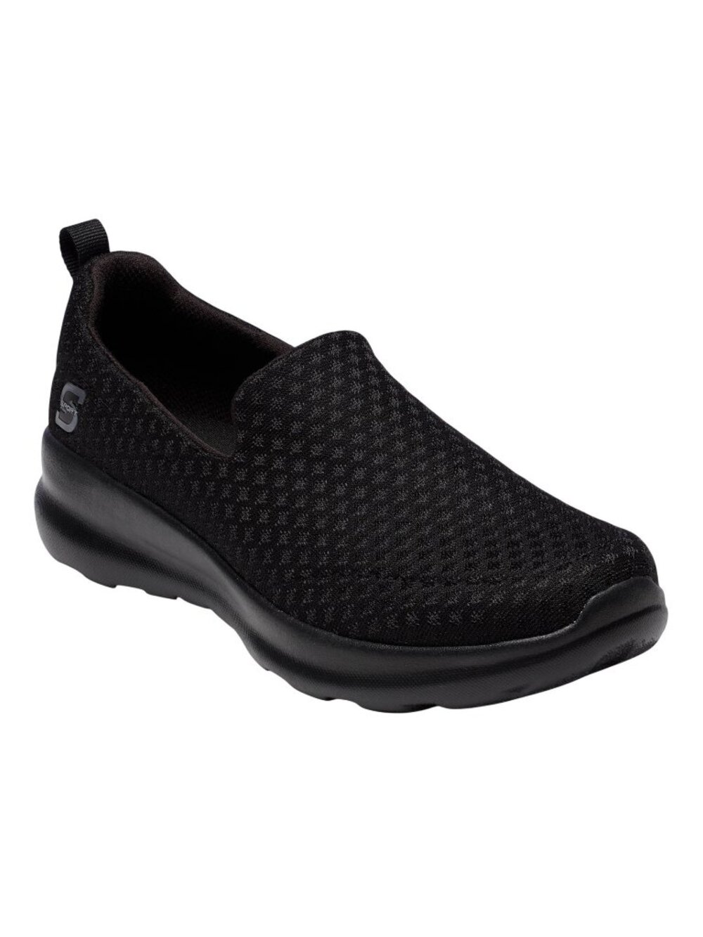 NWT S Sport By Skechers Womens Malvina Slip-On Performance Sneakers Black 6.5M